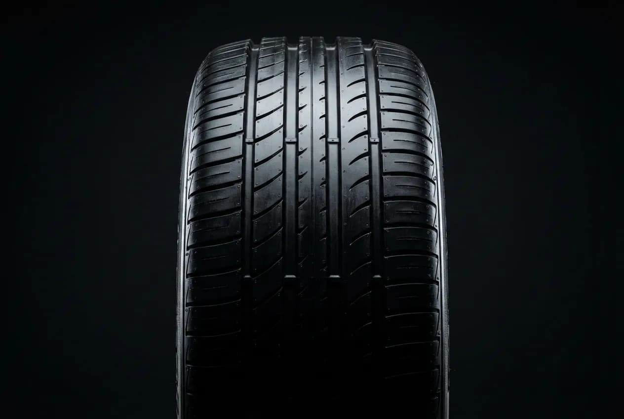 Avis 123 pneu : fiabilité, prix et livraison du site Gros plan iconique d'un pneu haute performance